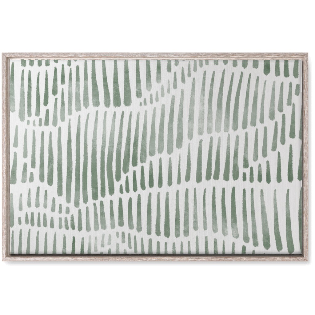 Appalachia - Olive Wall Art, Rustic, Single piece, Canvas, 20x30, Green, Classic Green