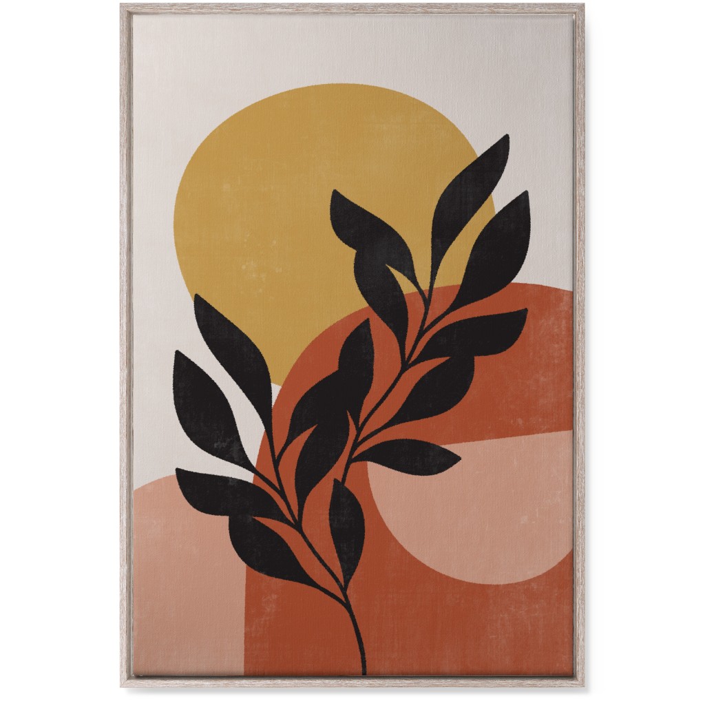 Impact Resistant Orange Wall Art Canvases