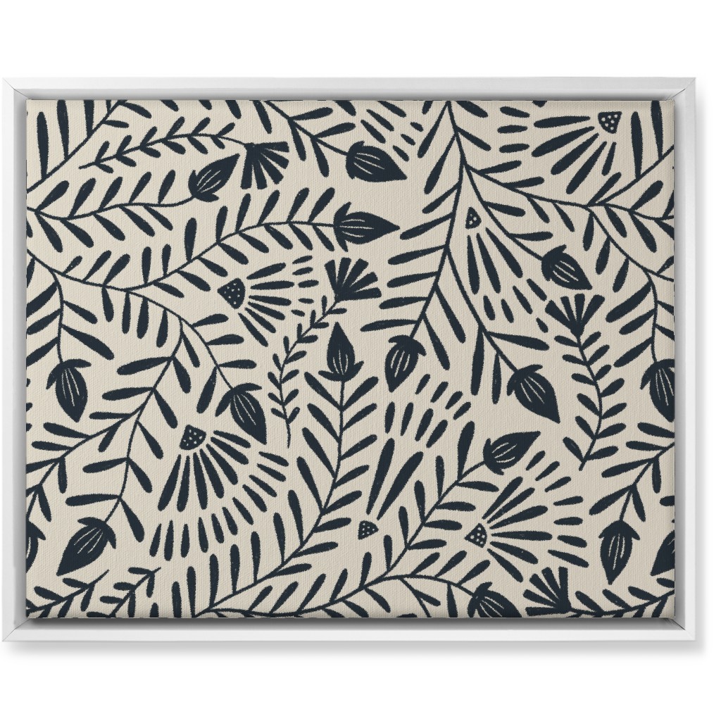 Ramona - Neutral Wall Art, White, Single piece, Canvas, 16x20, Beige