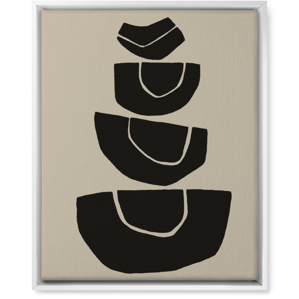 Black And White Abstract Wall Art