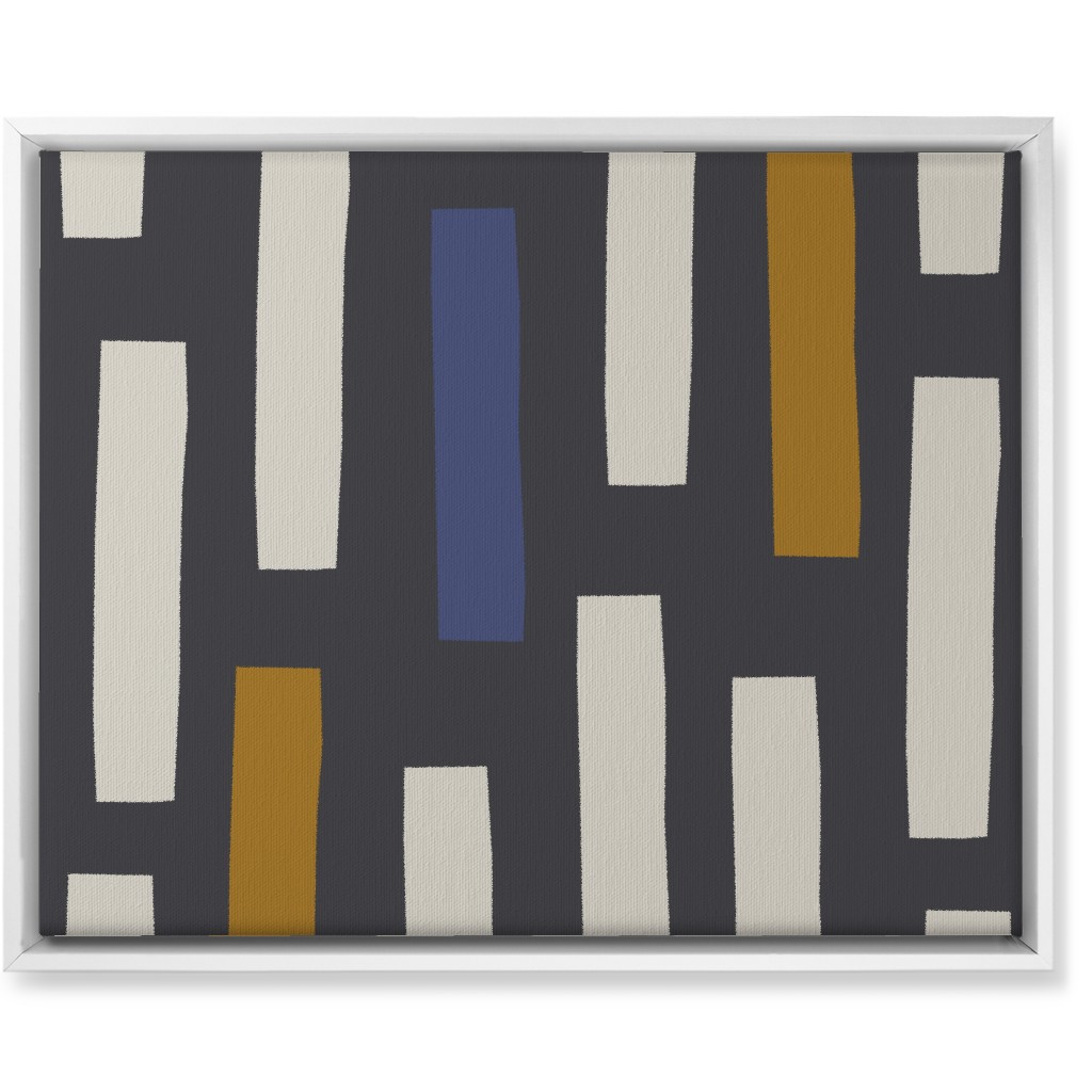 Blocks - Multi Wall Art, White, Single piece, Canvas, 16x20, Multicolor