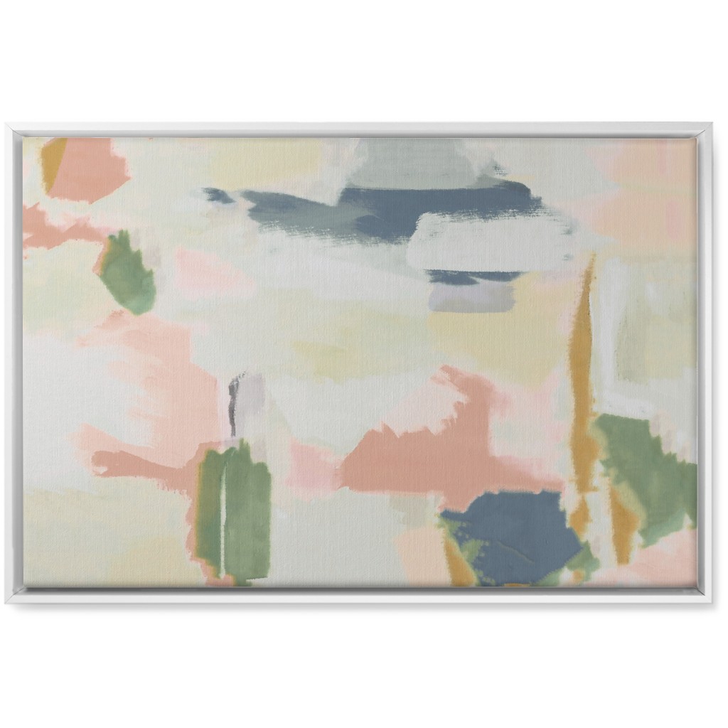Desert Bloom - Multi Wall Art, White, Single piece, Canvas, 20x30, Multicolor