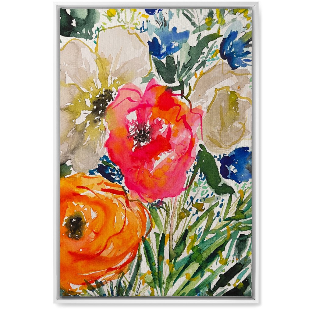 Unruly - Multi Wall Art, White, Single piece, Canvas, 20x30, Multicolor