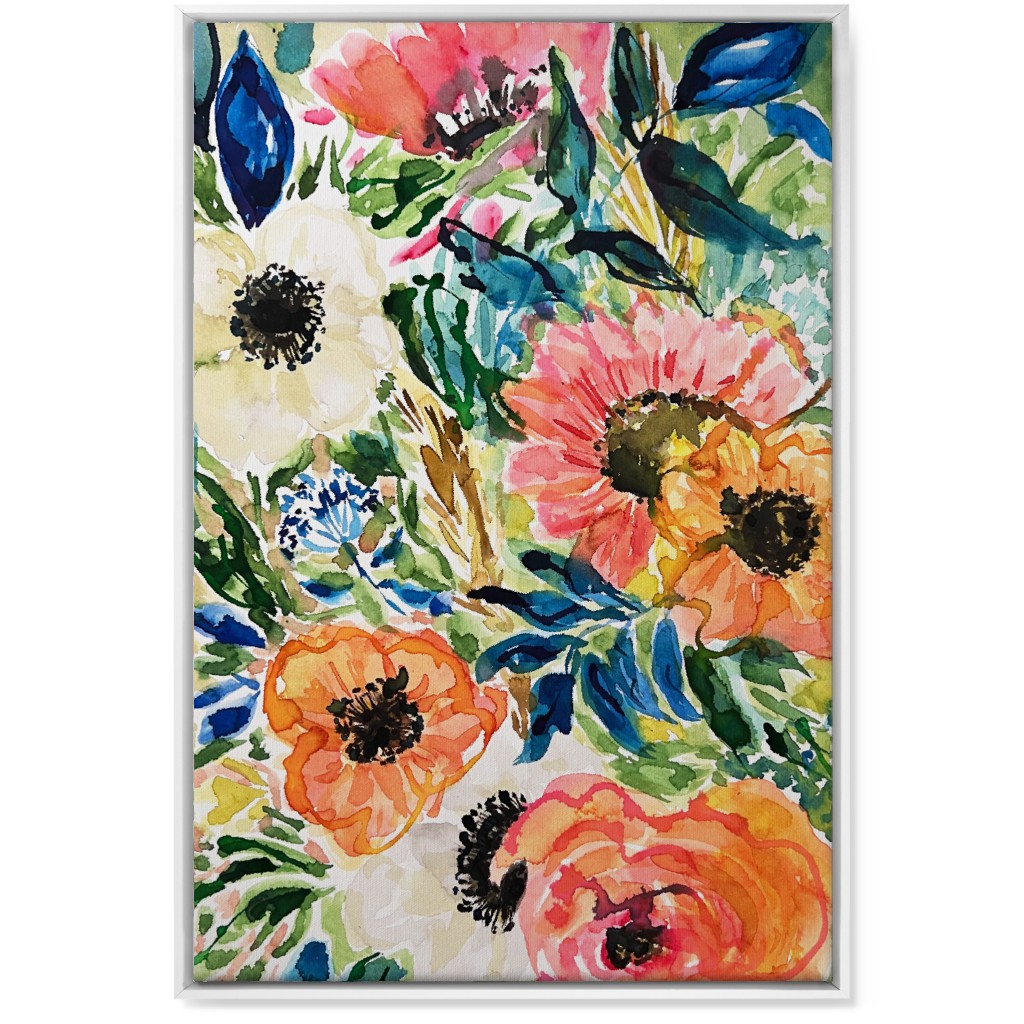 Bright New Day - Multi Wall Art, White, Single piece, Canvas, 24x36, Multicolor