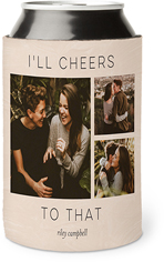 I'll Drink to That Slim Can, Slim Can Cooler, Custom Slim Can Cooler,  Wedding Favor, Hard Seltzer Cooler, Skinny Cooler 