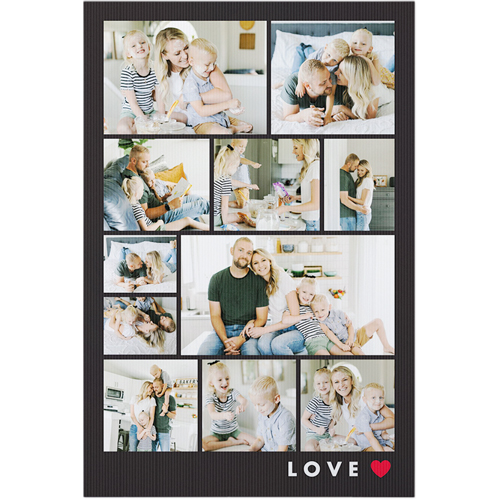 Modern Love Celebration Photo Board, Gray