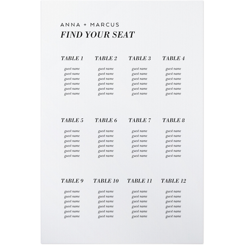 12+ Seating Chart Mirror