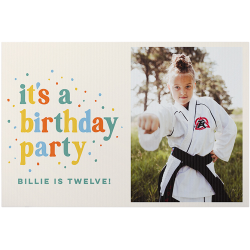 Dotted Display Celebration Photo Board, Beige, antique white