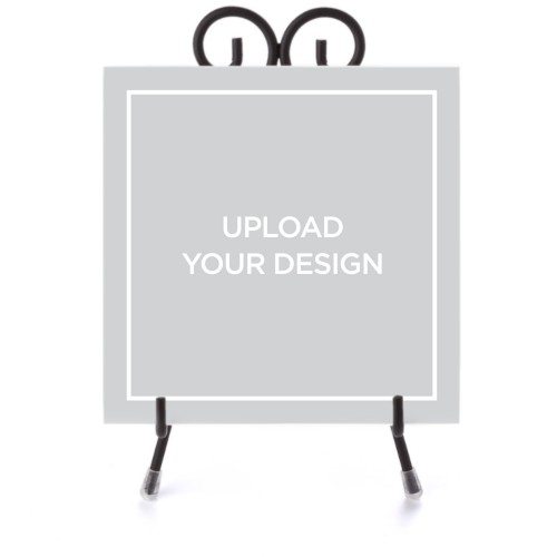 Upload Your Own Design Ceramic Tile, glossy, 6x6, Multicolor