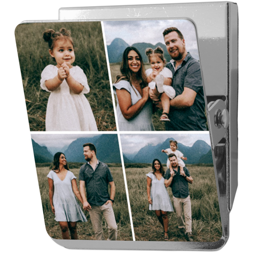 Gallery of Four Clip Magnet, 2x2.5, Multicolor, multi