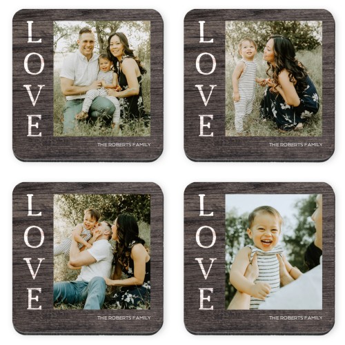 Rooted Love Coaster, Brown