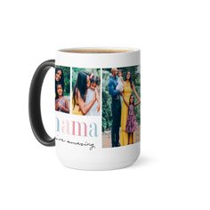soft pastel mama color changing mug