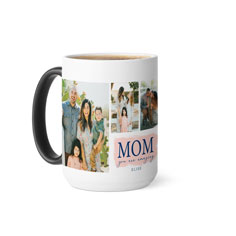 amazing mom grid color changing mug