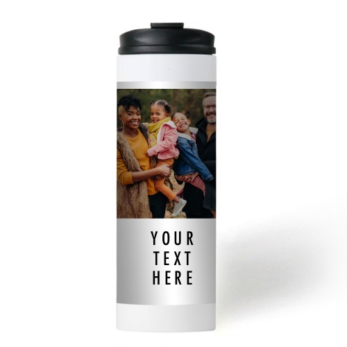 Gallery of One Stainless Steel Travel Mug, White,  , 16oz, Multicolor
