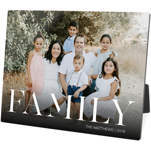 Plaque Photo Frame