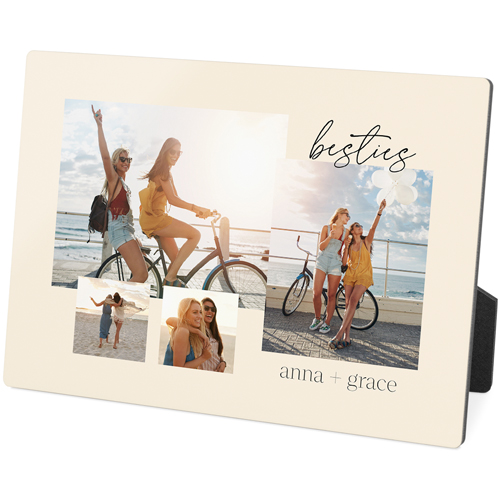 Overlap Gallery of Four Desktop Plaque, Rectangle, 5x7, Multicolor, multi