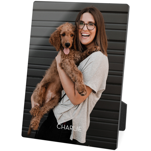 Pet Photo Gallery Desktop Plaque, Rectangle, 5x7, Multicolor