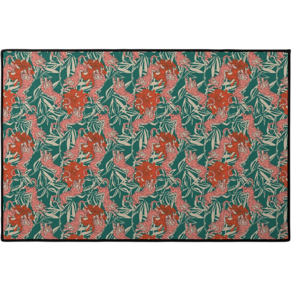 Bengal Kuma Tiger Multi Door Mat Shutterfly