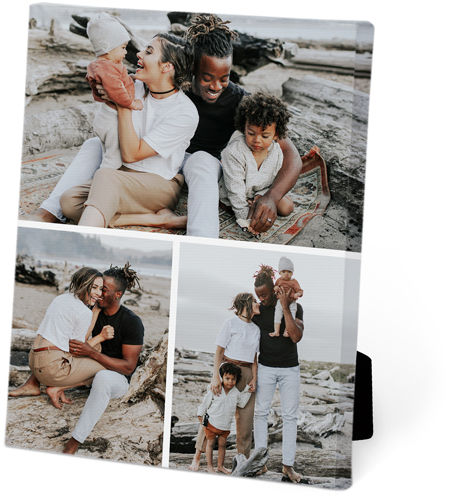 Gallery of Three Easel Back Canvas, 5x7, No Frame, Easel Back Canvas, Multicolor, multi