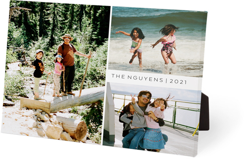 Hero Collage of Three Easel Back Canvas, 8x10, No Frame, Easel Back Canvas, Multicolor, multi