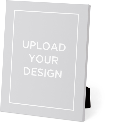 Upload Your Own Design Portrait Easel Back Canvas, 8x10, No Frame, Easel Back Canvas, Multicolor