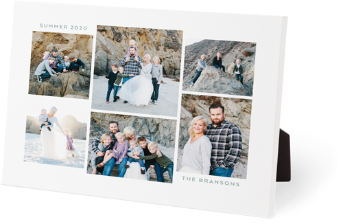 Gallery of Six Easel Back Canvas, 8x10, No Frame, Easel Back Canvas, White, white