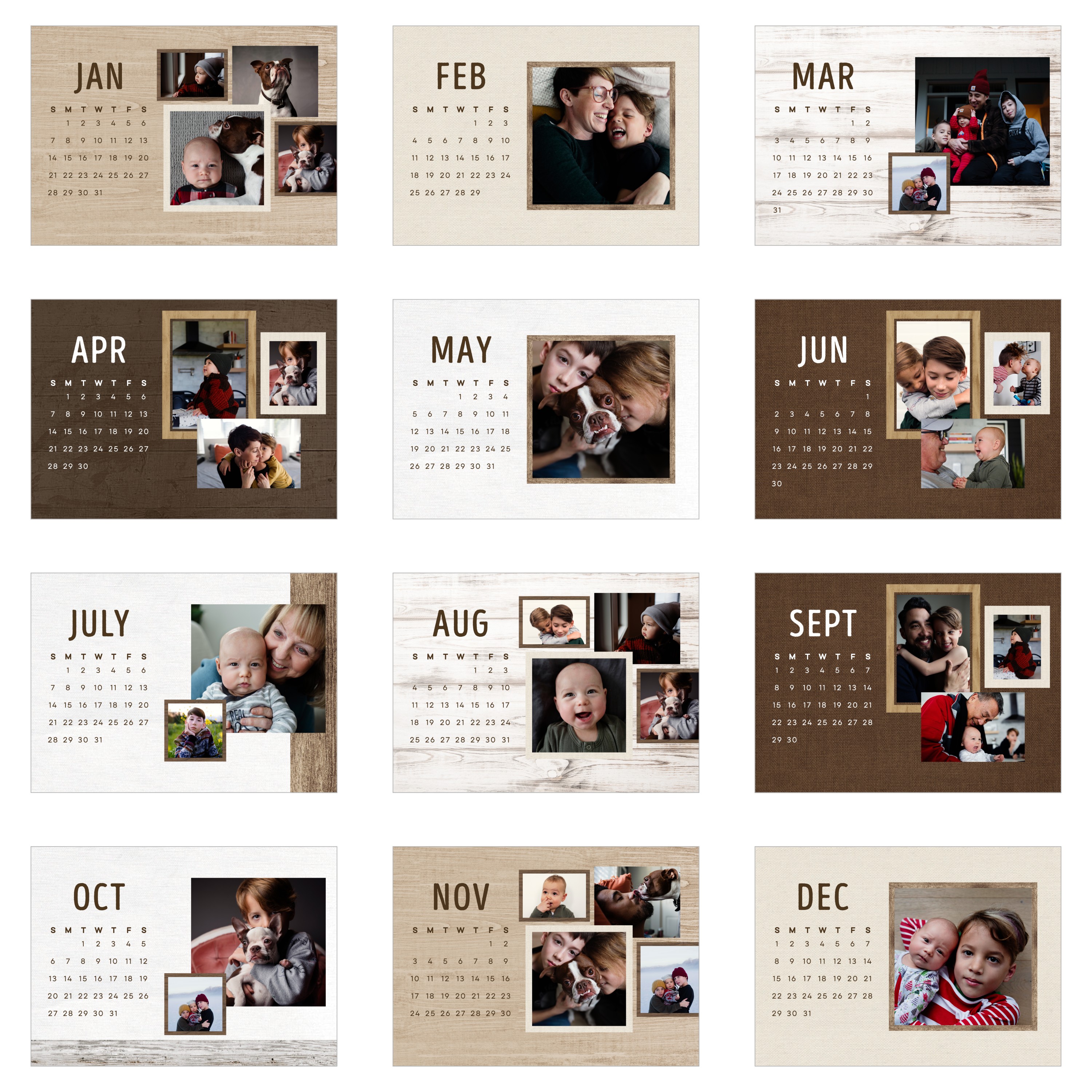 Easel Calendar Shutterfly - Missy TEirtza