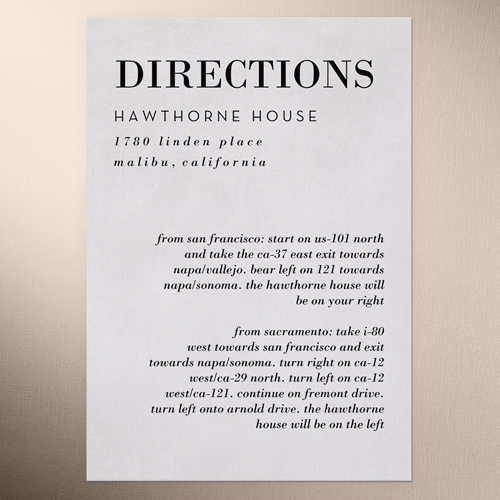 Threshold Wedding Enclosure Card, Grey, Matte, Pearl Shimmer Cardstock, Square, Whisper Gray