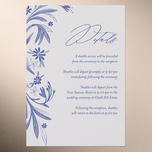 Floral Whimsy Enclosure Card by Yours Truly Shutterfly