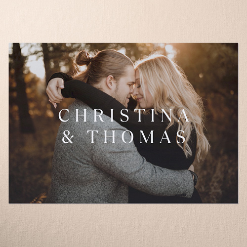 Timeless Typeface Enclosure Card by Yours Truly Shutterfly