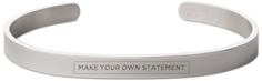 make your own statement engraved cuff