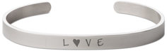 love letter engraved cuff