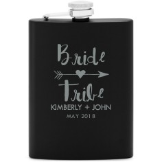 bride tribe flask
