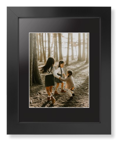 Photo Gallery Framed Print, Black, Contemporary, White, Black, Single piece, 8x10, Multicolor