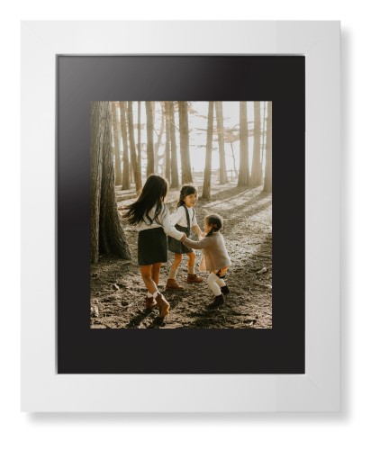 Photo Gallery Framed Print, White, Contemporary, Black, Black, Single piece, 8x10, Multicolor, multi