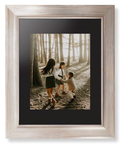 Photo Gallery Framed Print, Metallic, Modern, Black, Black, Single piece, 8x10, Multicolor, multi