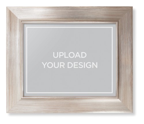 Upload Your Own Design Framed Print, Metallic, Modern, None, None, Single piece, 8x10, Multicolor