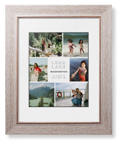 Modern Adventure Gallery Of Six Framed Print, Rustic, Modern, Black, White, Single piece, 8x10, Multicolor, multi