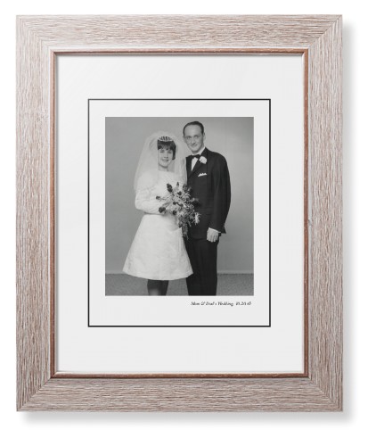 Modern Gallery of One Portrait Framed Print, Rustic, Modern, Black, White, Single piece, 8x10, Multicolor, multi