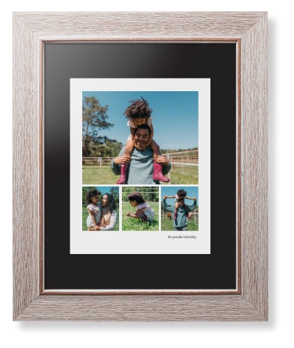 Modern Hero Gallery Of Four Portrait Framed Print, Rustic, Modern, Black, Black, Single piece, 8x10, Multicolor, multi