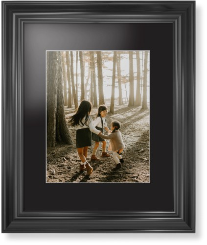Photo Gallery Framed Print, Black, Classic, White, Black, Single piece, 11x14, Multicolor
