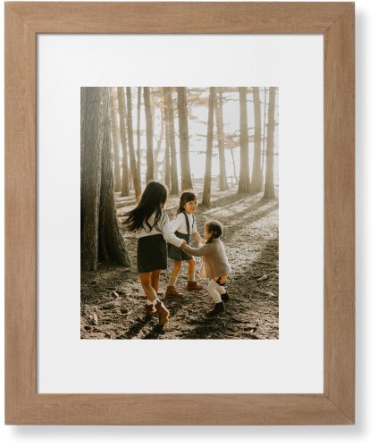 Photo Gallery Framed Print, Natural, Contemporary, White, White, Single piece, 11x14, Multicolor, multi