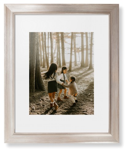 Photo Gallery Framed Print, Metallic, Modern, None, White, Single piece, 11x14, Multicolor, multi