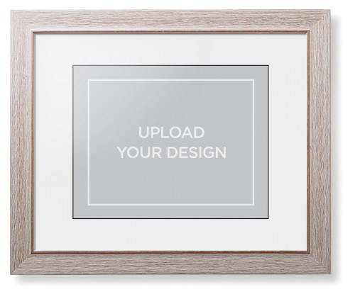 Upload Your Own Design Framed Print, Rustic, Modern, Black, White, Single piece, 11x14, Multicolor, multi