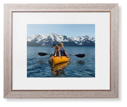 Photo Gallery Landscape Framed Print, Rustic, Modern, None, White, Single piece, 11x14, Multicolor