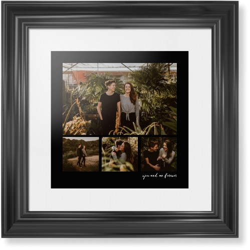 Modern Hero Gallery Of Four Framed Print, Black, Classic, None, White, Single piece, 12x12, Multicolor, multi