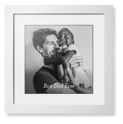 Gradient Portrait Framed Print, White, Contemporary, Black, White, Single piece, 12x12, White, white