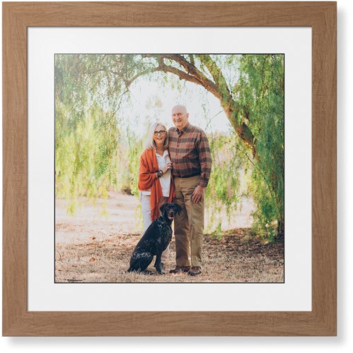 Landscape Photo Gallery Framed Print, Natural, Contemporary, Black, White, Single piece, 16x16, Multicolor, multi