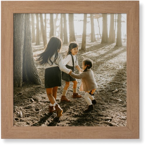 Photo Gallery Framed Print, Natural, Contemporary, None, None, Single piece, 16x16, Multicolor