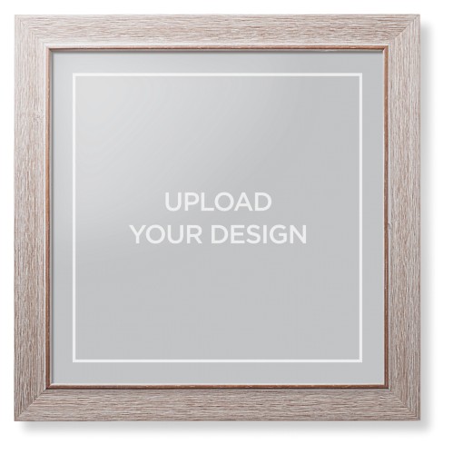 Upload Your Own Design Framed Print, Rustic, Modern, None, None, Single piece, 16x16, Multicolor